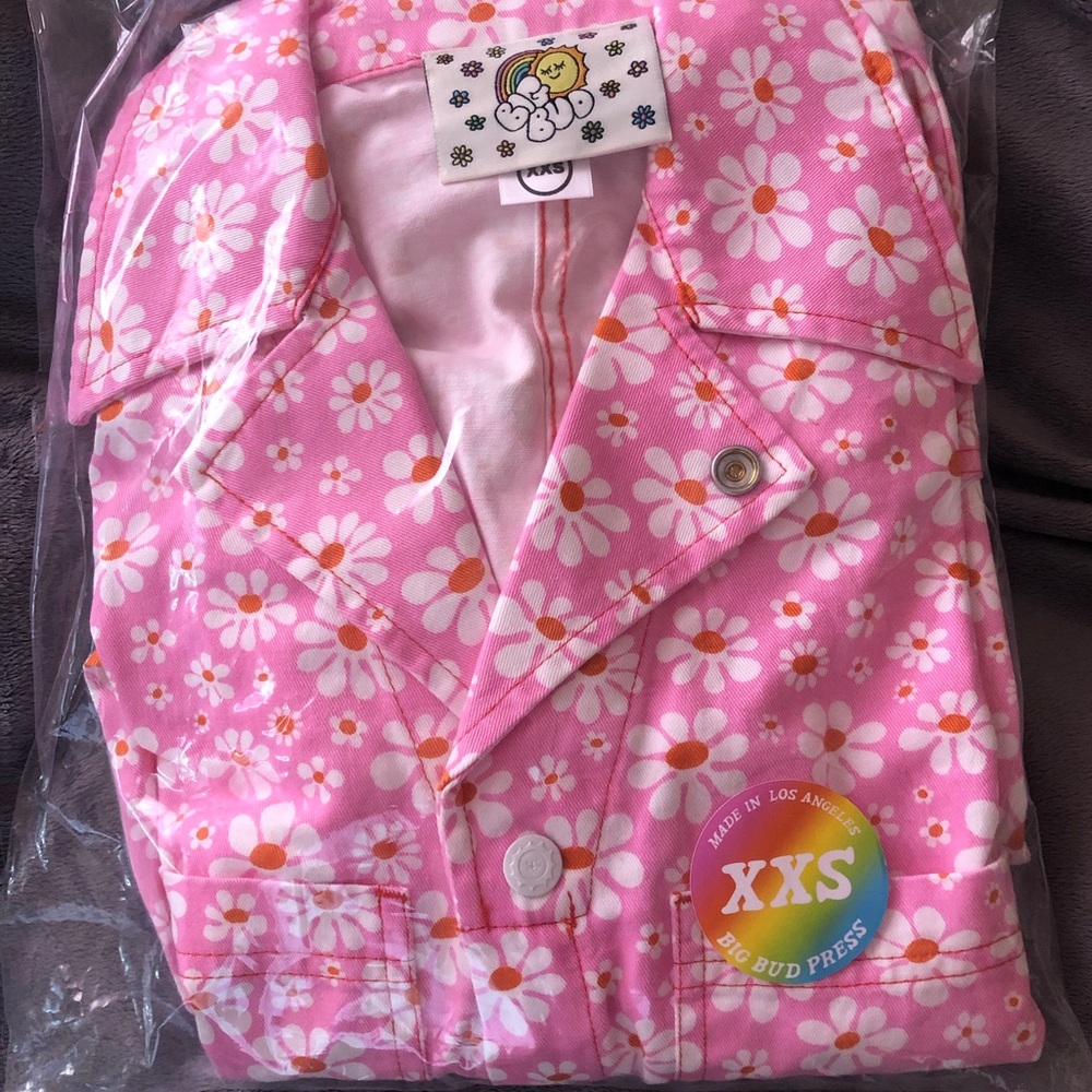 Big Bud Press Pink Lazy Daisy Jumpsuit XXS